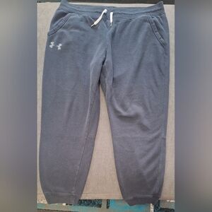 XL EUC Under Armour Charcoal Joggers